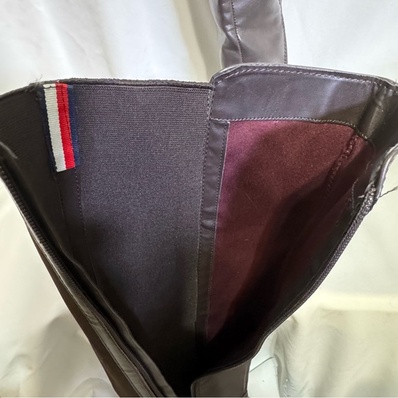 New Tommy Hilfiger Women’s Jiola Lug Sole Knee High Brown Riding Boot Size 6M - Picture 16 of 16